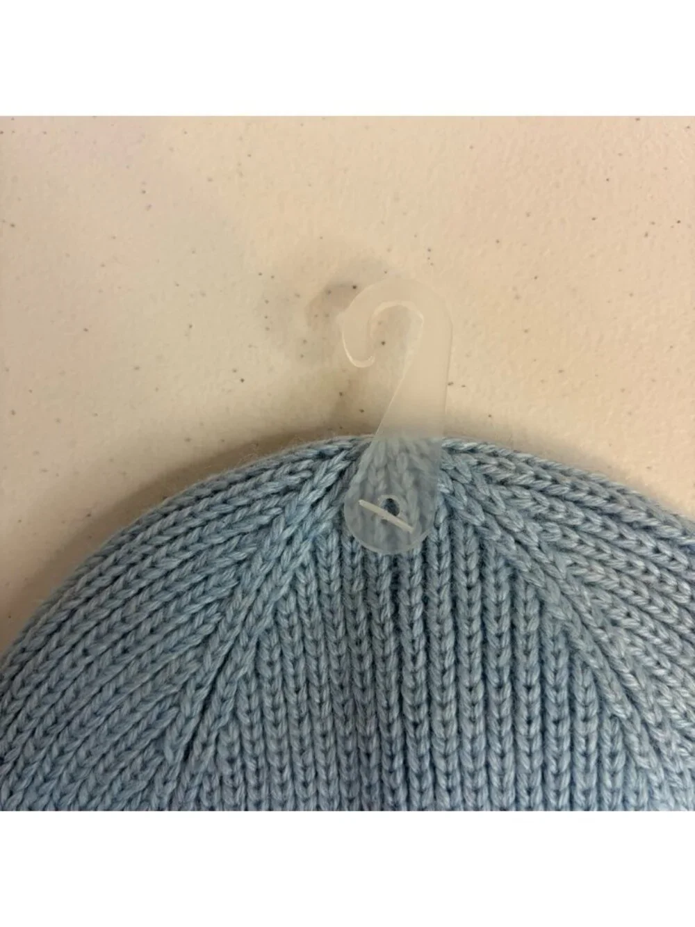 Athleta Girl Blue Chill Out Beanie Touque Knit Winter Hat New